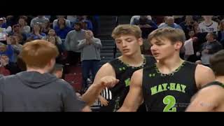 2024 NSAA Class D2 Boys State Basketball Championship Shelton vs MaywoodHayes Center [upl. by Tomlinson]