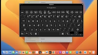 How to activate your onscreen Mac Keyboard Virtual Keyboard  Ventura Addition [upl. by Estrella]