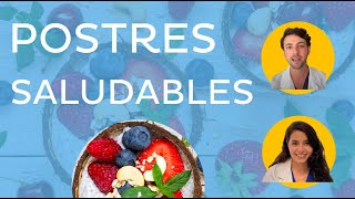 Postres SALUDABLES para DIABETES 🍮😋 Ideas de postres para diabetes [upl. by Haleeuqa]