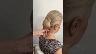 123Go  Amazing Updo Hairstyle with Braided Hair [upl. by Ehsiom]