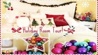 Nikis Holiday Room Tour  Easy ways to decorate for the holidays [upl. by Jessamyn337]