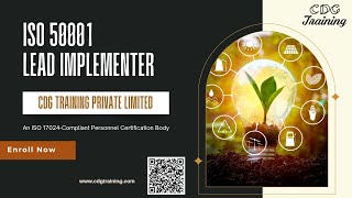 Comprehensive ISO 50001 Lead Implementer  CDG Training Private Limited  Get Course Link Below [upl. by Ihsir]