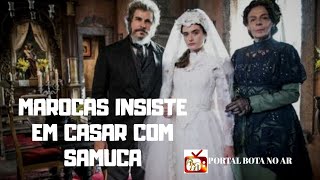 O Tempo Não Para Dona Agustina diz para Marocas que é contra seu casamento com Samuca [upl. by Henigman280]