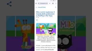 Milo e amici esplorano il mondo delle professioni su RaiPlay e Rai Yoyo [upl. by Refeinnej]