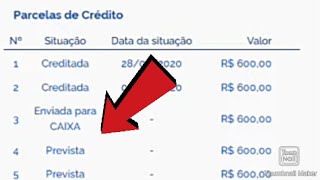 APROVADO Pagamento previstoAuxemergencial [upl. by Barnabas]