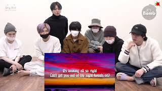 BTS reaction to OTILIA bilionera lyrics [upl. by Aimej217]