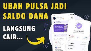 Cara Ubah Pulsa Jadi Saldo DANA Terbaru Langsung Cair [upl. by Ashwell]