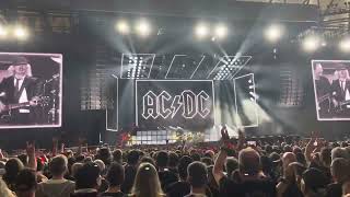 ACDC  BACK IN BLACK  Gelsenkirchen 2024 Night 1 [upl. by Dnomed]