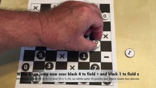 Damath  Play Checkers and learn Mathematics simultaneously [upl. by Alram755]