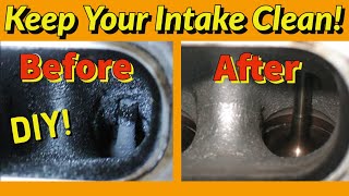 How to Remove Carbon Buildup on Direct Injection Engines GDI Intake Cleaning the Easy Way [upl. by Atikcir]