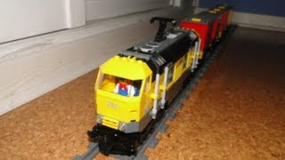 Lego Güterzug mit Licht [upl. by Ernst875]