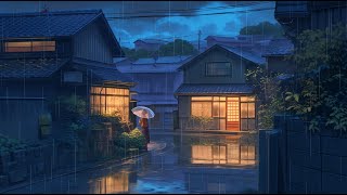 𝐑𝐀𝐈𝐍𝐅𝐀𝐋𝐋 𝐈𝐍 ＯＳＡＫＡ ☔ Copyright Free Lofi Beats  Chill Lofi HipHop Playlist To Sleep focus relax [upl. by Aenit]