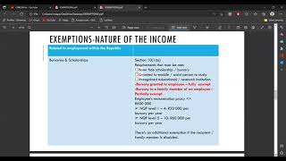 Exempt income [upl. by Yuhas]