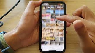 iPhone 1313 Pro How to Select and Delete Multiple Photos [upl. by Ardnama]