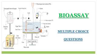 Bioassay Pharmacology MCQ [upl. by Whitten354]