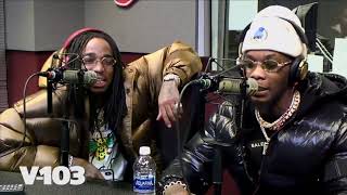 Culture II Listening Session  Freestyles W Migos amp Dj Greg Street [upl. by Lias]