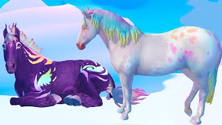 Catching NEW Rainbow Color Changing Magic Horses in Star Stable [upl. by Karine]