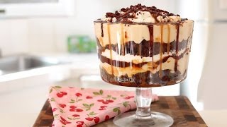 Salted Caramel Brownie Trifle  Gemmas Bigger Bolder Baking Ep 4  Gemma Stafford [upl. by Amari]