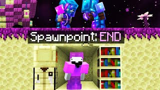 Minecraft Manhunt but we start in the END [upl. by Hardi]