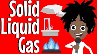 Solid Liquid and Gas  States of Matter Song  Science Song for Children  KS1 amp KS2 [upl. by Shannen674]