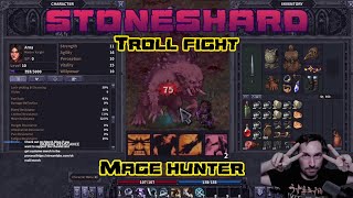 Mage Hunter vs Troll  Permadeath  Stoneshard  Patch 08210 [upl. by Hadeehsar]