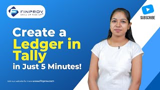 5Minute Guide to Ledger Creation in Tally Prime [upl. by Earl]