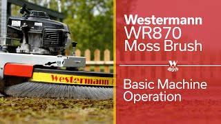 Westermann WR870  Basic Machine Use [upl. by Bibbie81]