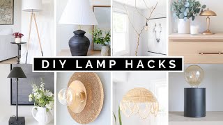 TOP TEN DIY LAMP IDEAS  DIY IKEA HACK  DIY THRIFT FLIP LAMPS [upl. by Droffig]