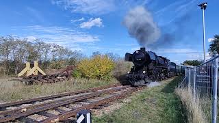 ÖSEK Baureihe 51 beim quotAbdampfenquot in Strasshof [upl. by Cilegna]