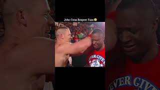 John Cena Respect Fans ♥️🥹 Edit [upl. by Hinson]