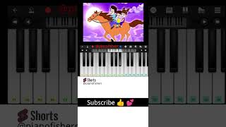 Lakdi Ki Kathi Easy Piano Tutorial shorts [upl. by Orose]