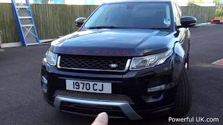 How to remove replace Range Rover Evoque bumper front tow eye cover [upl. by Katerina]