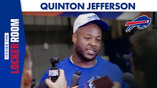 Quinton Jefferson “Grateful To Come Back To This Organization”  Buffalo Bills [upl. by Nosilla]