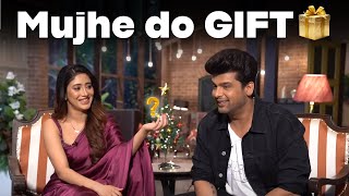 Why Shivangi Joshi asked for a gift from Kushal Tandon A special interview  Yrkkh [upl. by Chuipek]