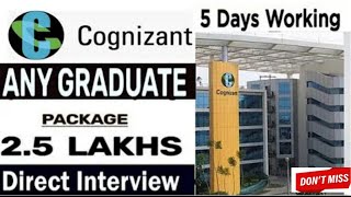 Latest jobs in cognizant hydfull time425 LPAgraduatecognizant jobsHyderabad jobs [upl. by Nongim]