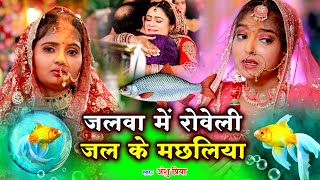 दर्द भरा कन्यादान गीत  जलवा में रोवेली जल के मछलिया  Anshu Priya Bhojpuri Shadi Vivah Geet 2024 [upl. by Anitsenre]