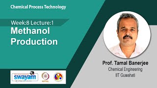 Lec 27 Methanol Production [upl. by Lah]