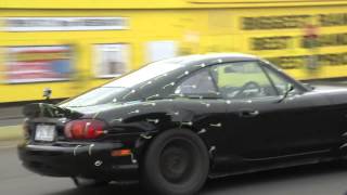 LIGHTYEAR Mazda MX5 Miata Fastback  Wool Tuft Aero Test [upl. by Ennaillek945]