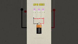 Testing LEDs In Series VS Parallel electronics projects diy test led series parallel [upl. by Ynaffi]