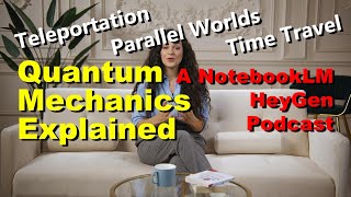 Quantum Mechanics Explained Podcast with NotebookLM and HeyGen [upl. by Ahders777]