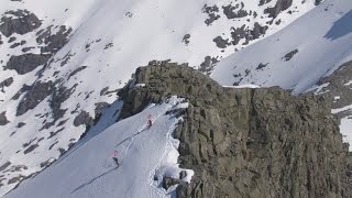 Rosendal Melderskin Folgefonna glacier  Flying Over Norway [upl. by Raquel]