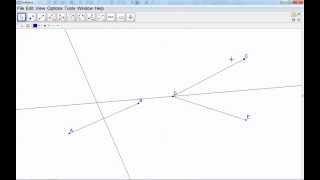 GeoGebra Tutorial bisectors [upl. by Leesa]