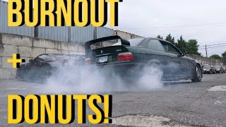 E36 burnout and donuts [upl. by Gaudette102]