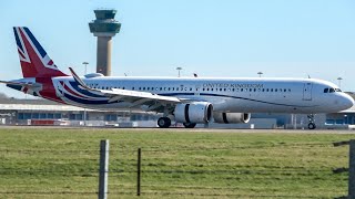 London Stansted Airport Plane spotting  Runway 22 Operations [upl. by Ahtibbat]