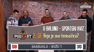 U BALUNU  Sportski kviz  2 SF  Koja je ovo tenisačica [upl. by Ayatan]