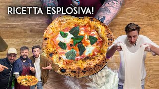 Ricetta INFALLIBILE PIZZA CONTEMPORANEA CORNICIONI GIGANTI di Vincenzo Abbate [upl. by Nnewg]