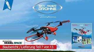 Sky Rider Drohne  Quadrocopter by pininfarina  Baubericht Teil 7 von 13 [upl. by Yelrihs]