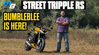 2024 Triumph Street Triple 765 RS  Bumblebee Is Here  MotorBeam [upl. by Dianne]