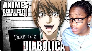 LIGHT YAGAMI Animes Deadliest Serial Killer 2 Cj Dachamp Reaction [upl. by Ailima12]