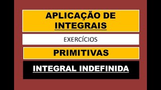 Cálculo integral Como achar a primitiva de uma função [upl. by Four]